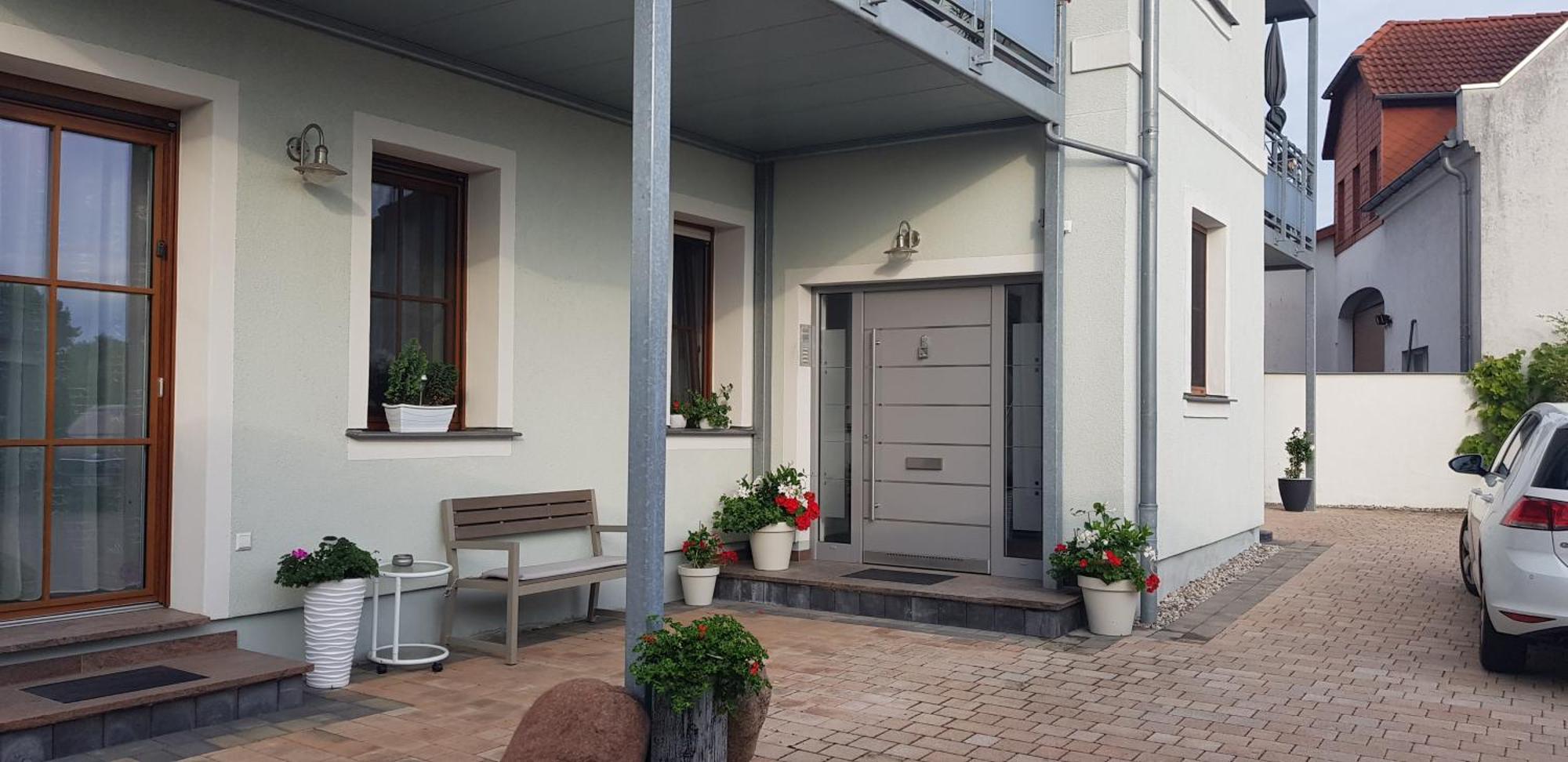 Ferienwohnung Ausblick Bad Dueben Bagian luar foto