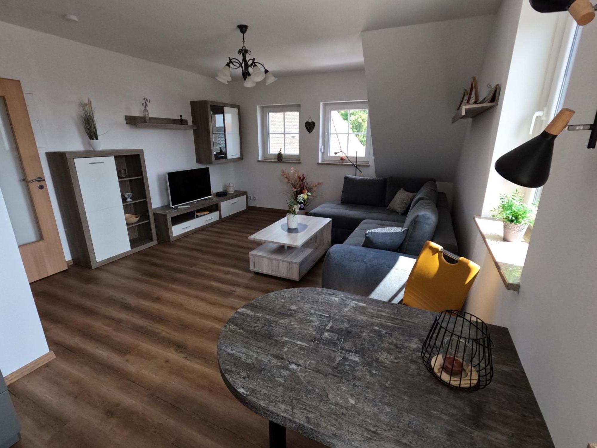 Ferienwohnung Ausblick Bad Dueben Bagian luar foto