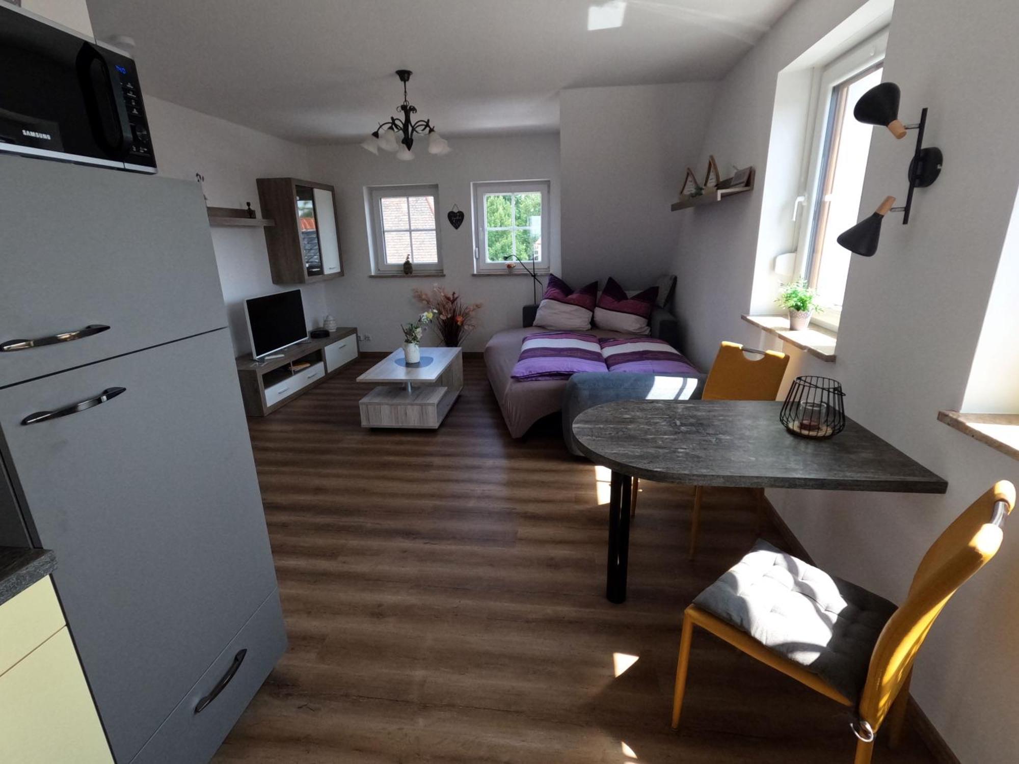 Ferienwohnung Ausblick Bad Dueben Bagian luar foto