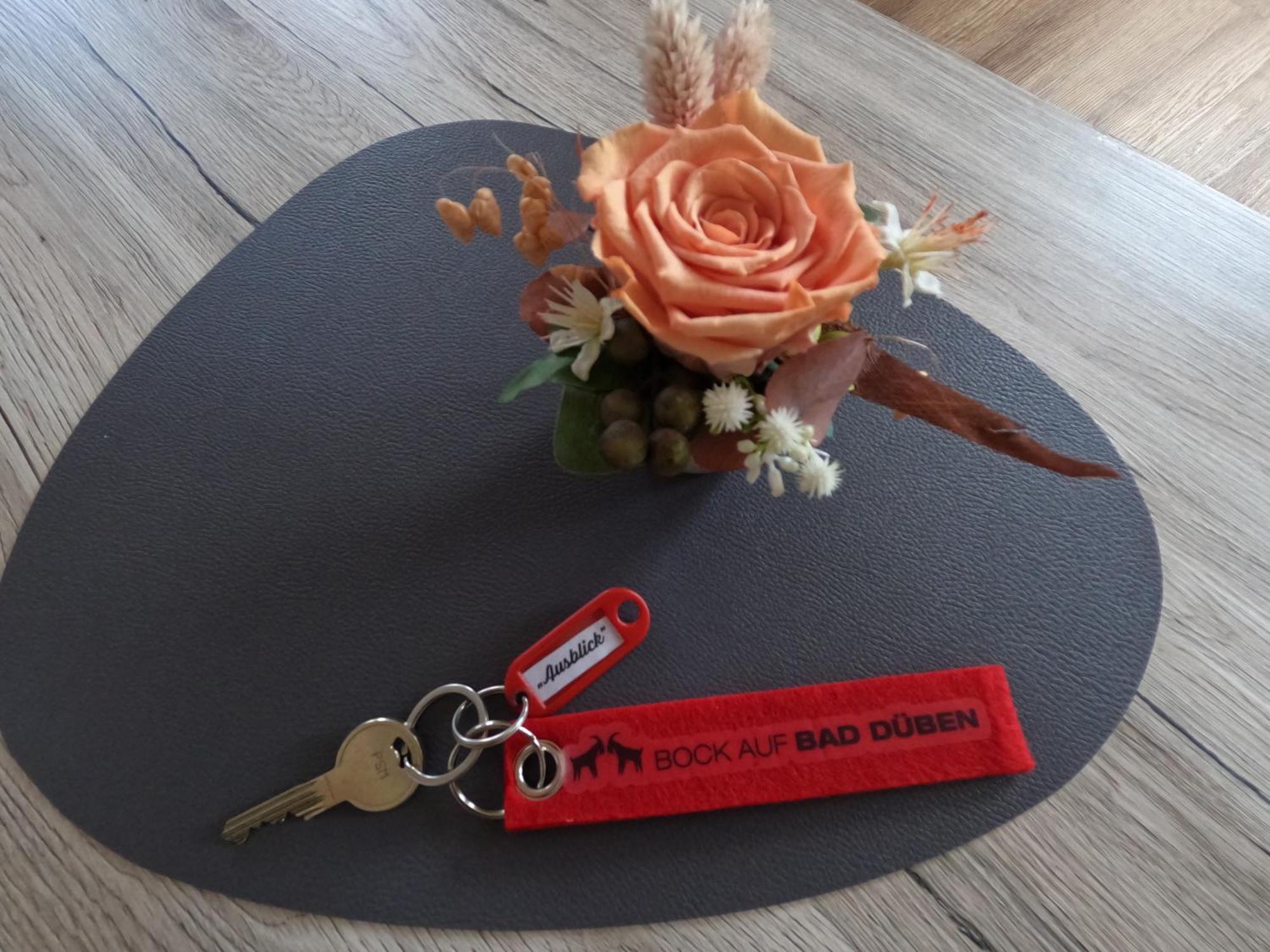 Ferienwohnung Ausblick Bad Dueben Bagian luar foto