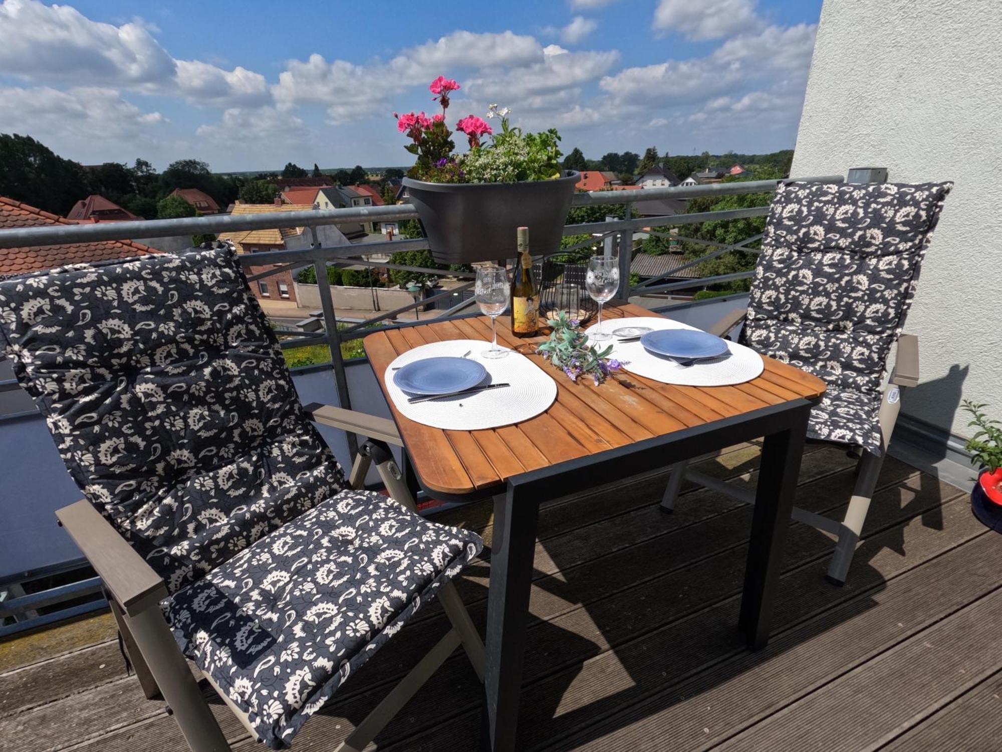 Ferienwohnung Ausblick Bad Dueben Bagian luar foto
