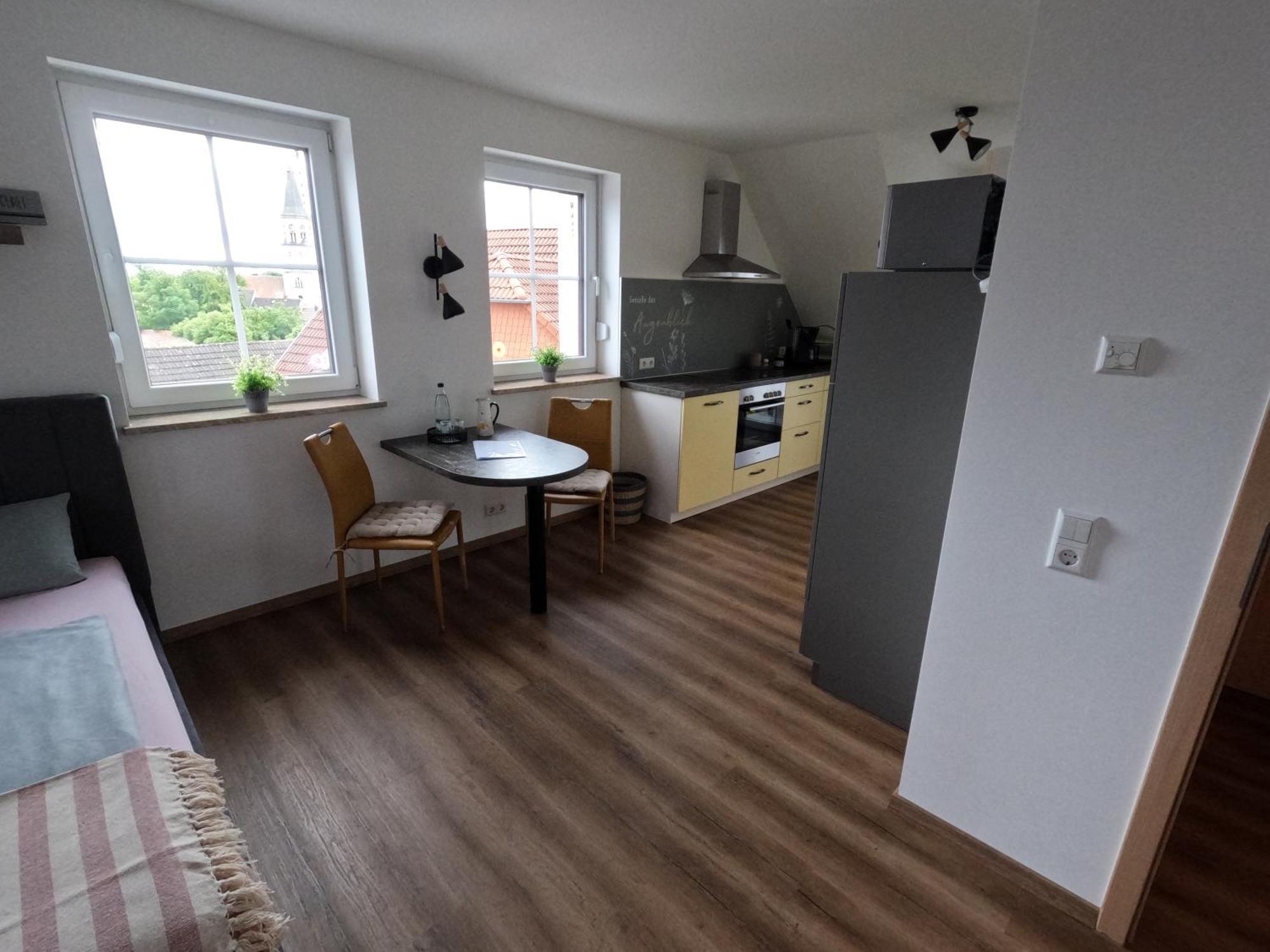 Ferienwohnung Ausblick Bad Dueben Bagian luar foto