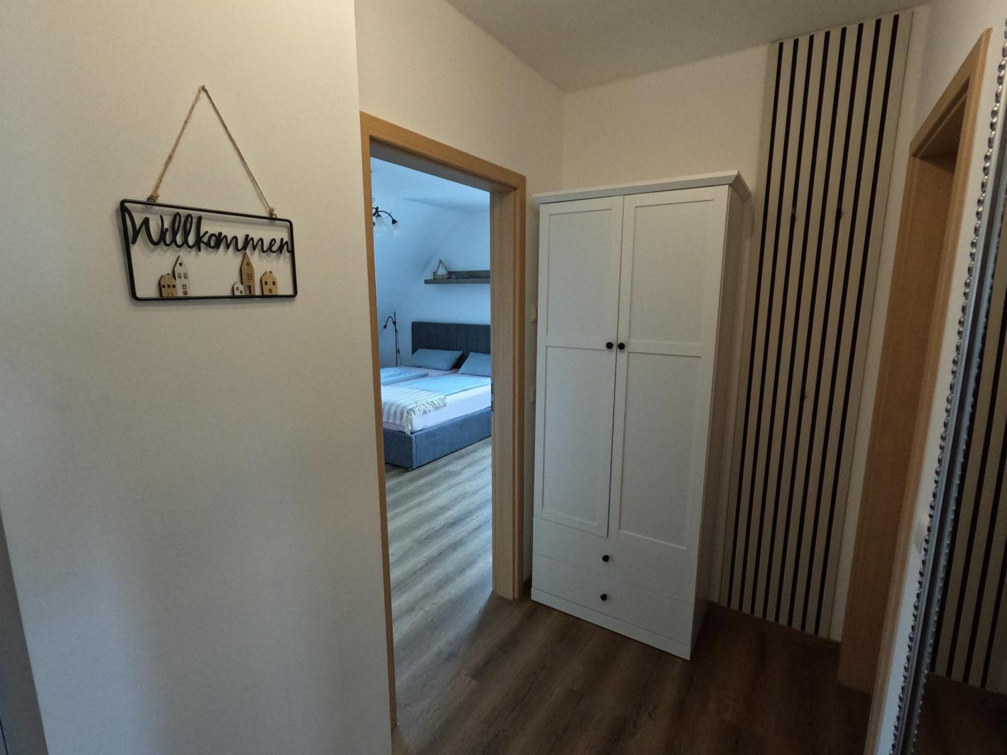 Ferienwohnung Ausblick Bad Dueben Bagian luar foto